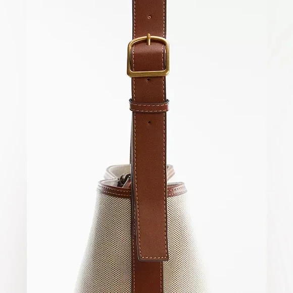 Mango Combined Bucket Handbag in Black – Used Twice – Excellent Condition - Picture 2 of 4